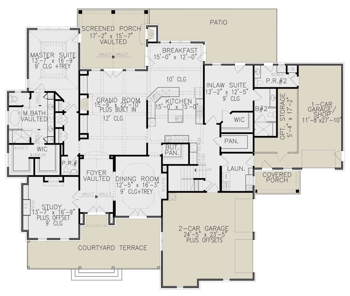 Main Floor for House Plan #699-00245