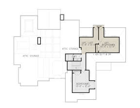 Second Floor for House Plan #699-00245