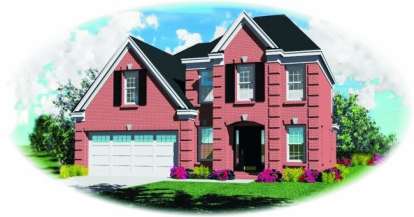 3 Bed, 2 Bath, 2189 Square Foot House Plan - #053-00150