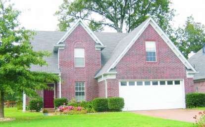 Traditional House Plan #053-00151 Elevation Photo