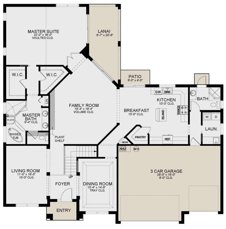 House Plan House Plan #22954 Drawing 1