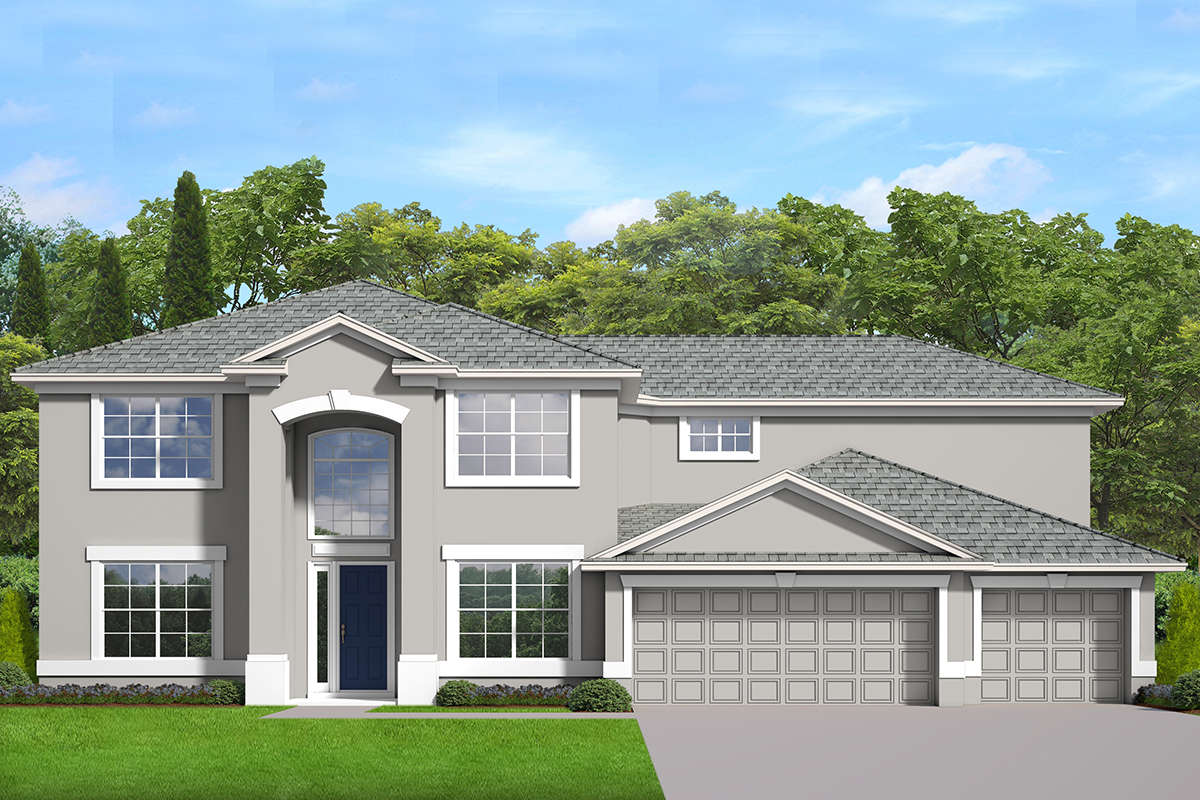 Traditional House Plan #3978-00247 Elevation Photo