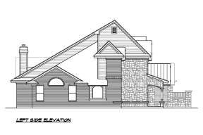 Luxury House Plan #5445-00347 Elevation Photo
