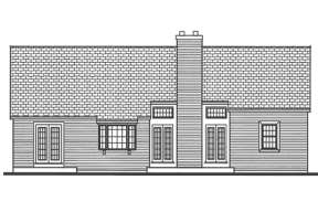 Country House Plan #033-00039 Elevation Photo