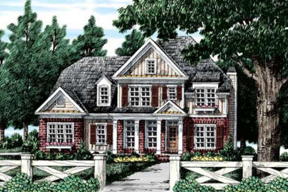 Traditional House Plan #8594-00302 Elevation Photo