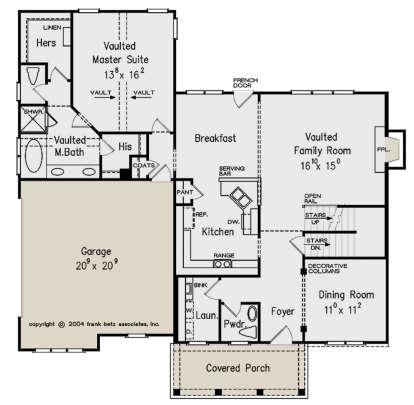 Main Floor for House Plan #8594-00302