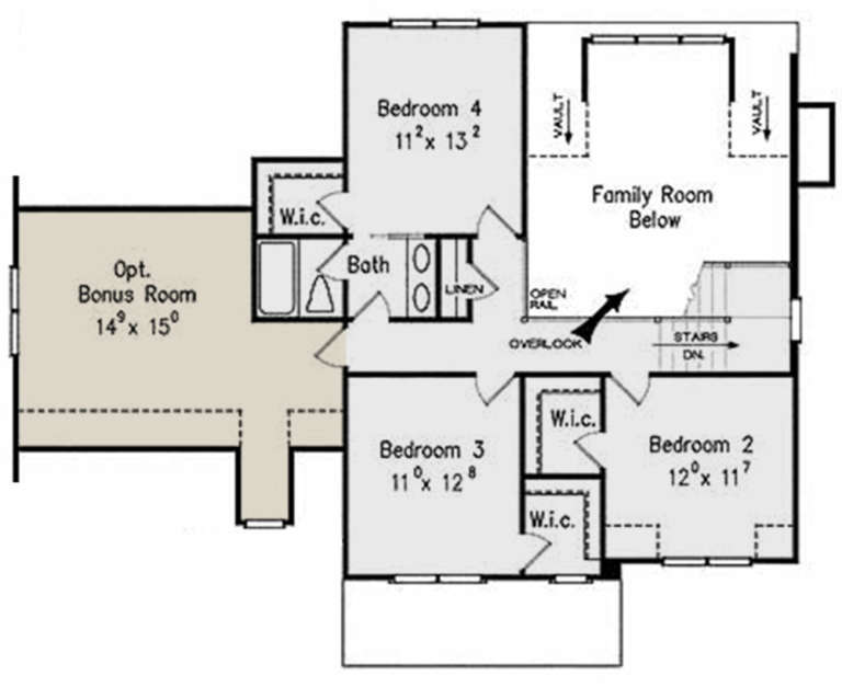 House Plan House Plan #23003 Drawing 2