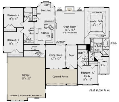 Main Floor for House Plan #8594-00303