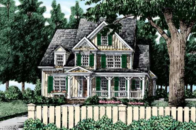 House Plan House Plan #23017 Front Elevation 