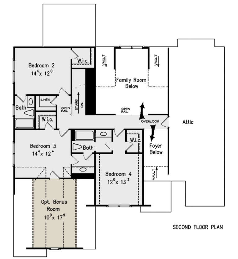 House Plan House Plan #23024 Drawing 2