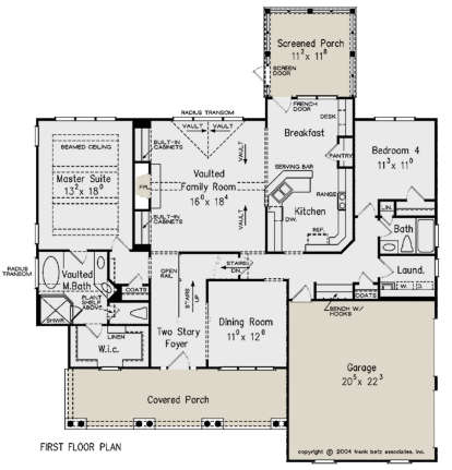 Main Floor for House Plan #8594-00306