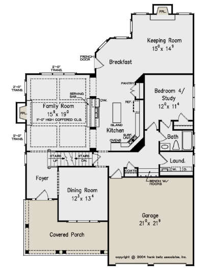 Main Floor for House Plan #8594-00307