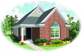 Traditional House Plan #053-00160 Elevation Photo