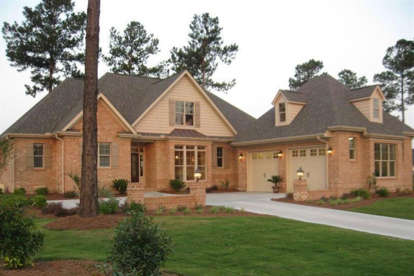 European House Plan #8594-00308 Elevation Photo