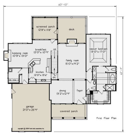 Main Floor for House Plan #8594-00309