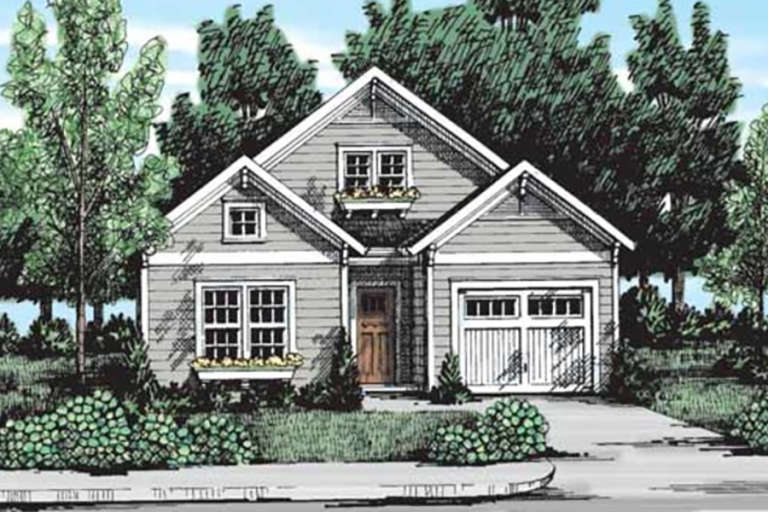House Plan House Plan #23080 Front Elevation 