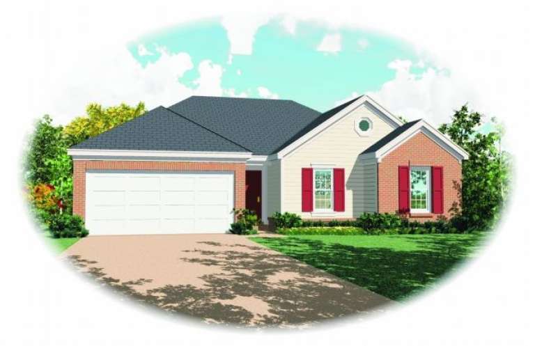 House Plan House Plan #2310 Front Elevation