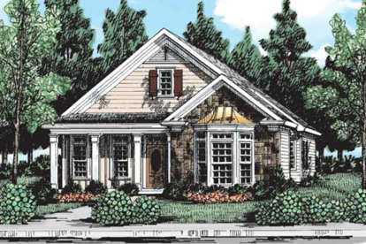 Traditional House Plan #8594-00313 Elevation Photo
