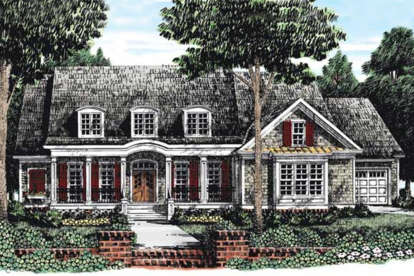 Country House Plan #8594-00314 Elevation Photo