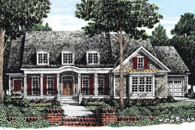 House Plan House Plan #23129 Front Elevation 