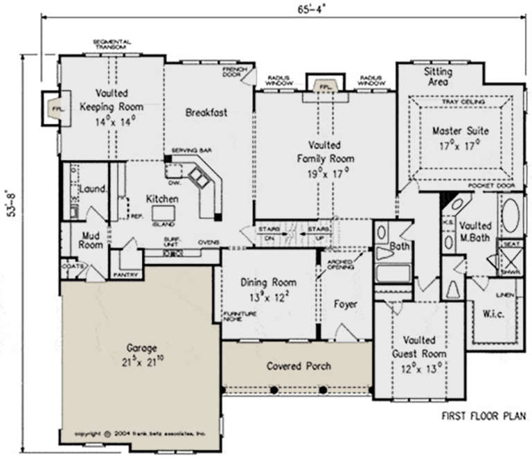 House Plan House Plan #23136 Drawing 1