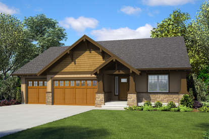 4 Bed, 3 Bath, 2130 Square Foot House Plan - #2559-00826