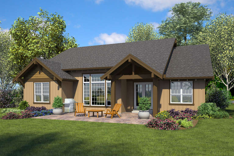 Northwest House Plan #2559-00826 Elevation Photo
