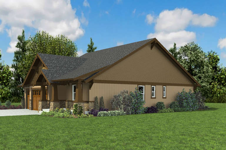 Northwest House Plan #2559-00826 Elevation Photo