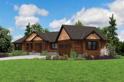 Craftsman House Plan #2559-00829 Elevation Photo