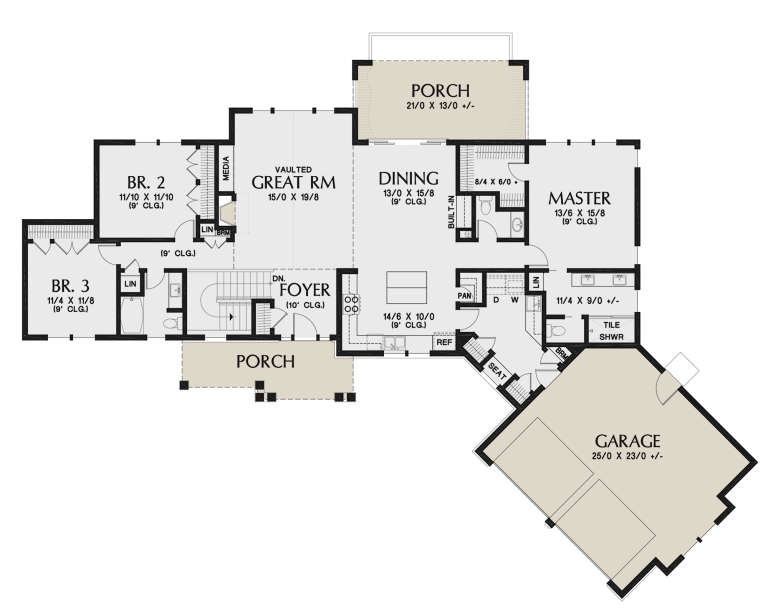 House Plan House Plan #23171 Drawing 1