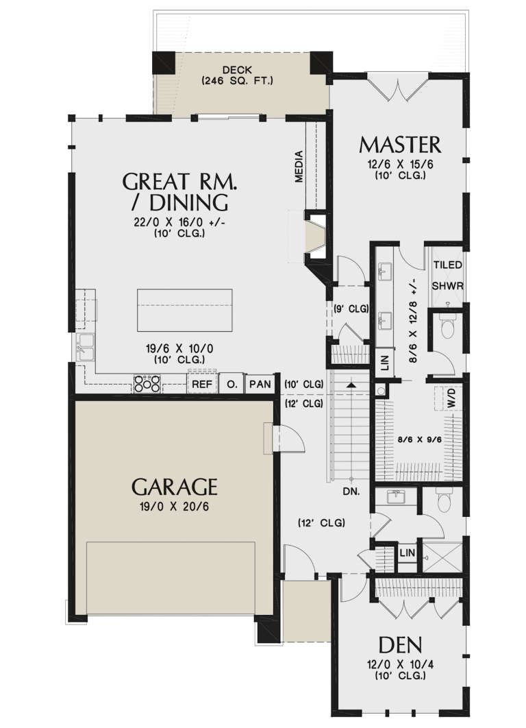 House Plan House Plan #23178 Drawing 1