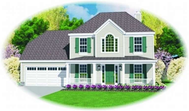 House Plan House Plan #2318 Front Elevation
