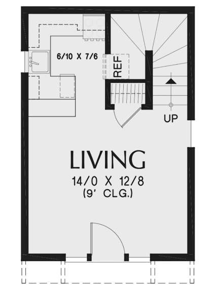 Main Floor for House Plan #2559-00831