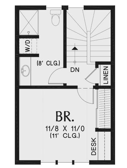 Second Floor for House Plan #2559-00831