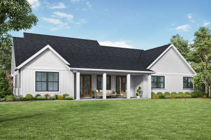 Modern Farmhouse House Plan #2559-00832 Elevation Photo