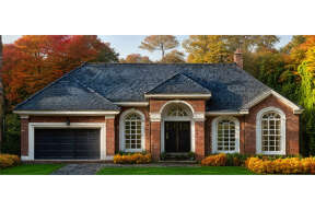 European House Plan #033-00041 Elevation Photo
