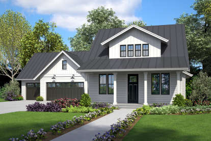 Modern Farmhouse House Plan #2559-00834 Elevation Photo