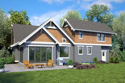 Bungalow House Plan #2559-00835 Elevation Photo