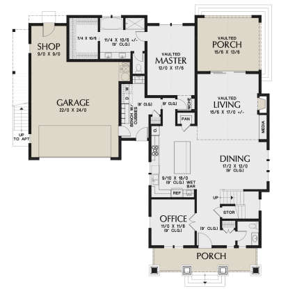 House Plan House Plan #23213 Drawing 1