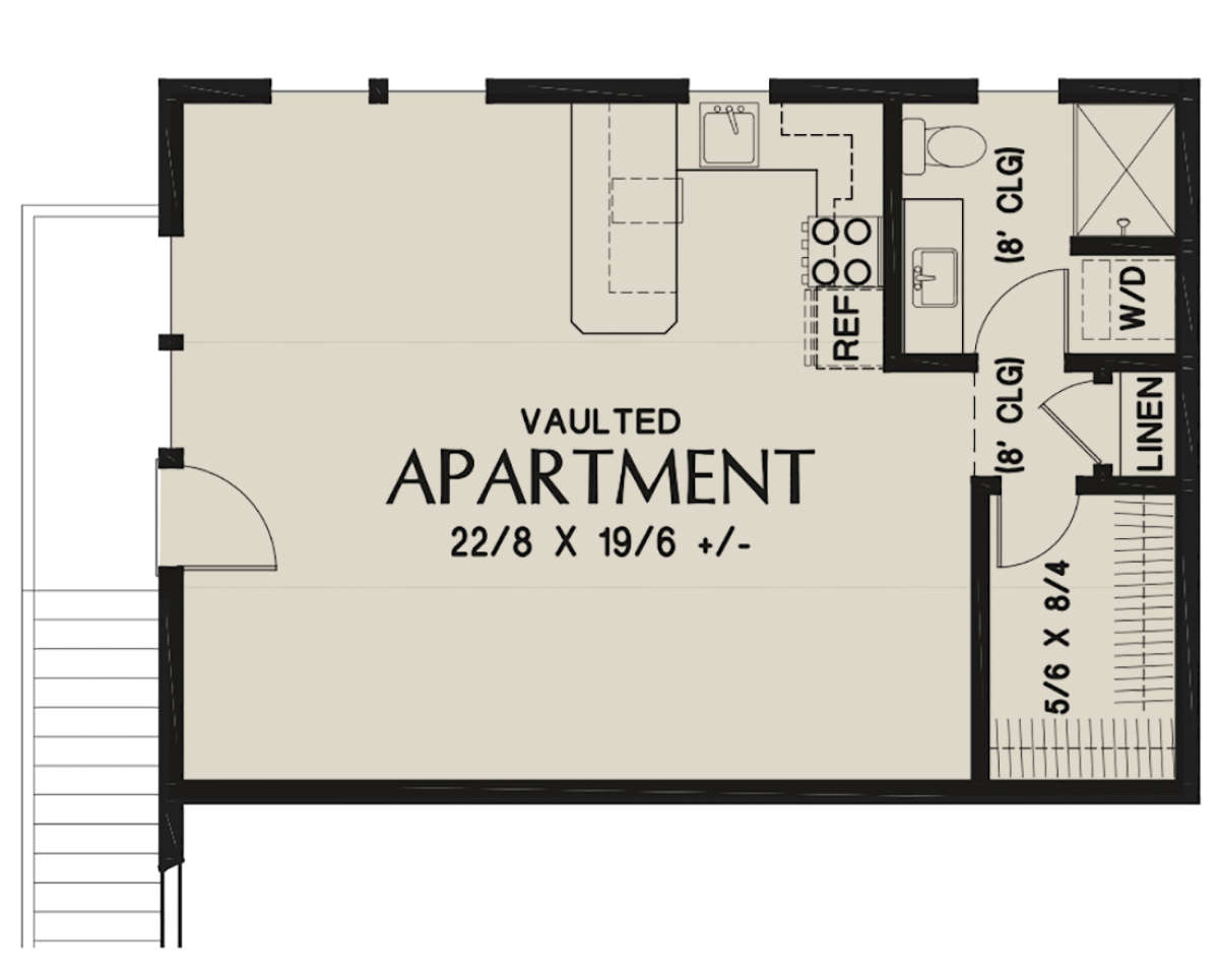 Bonus Space for House Plan #2559-00835