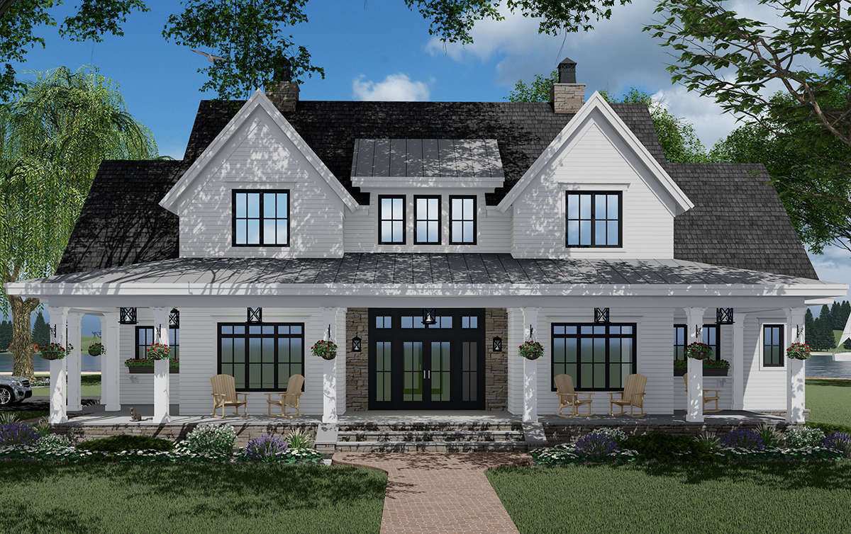 Modern Farmhouse Plan 2 570 Square Feet 3 Bedrooms 3 5