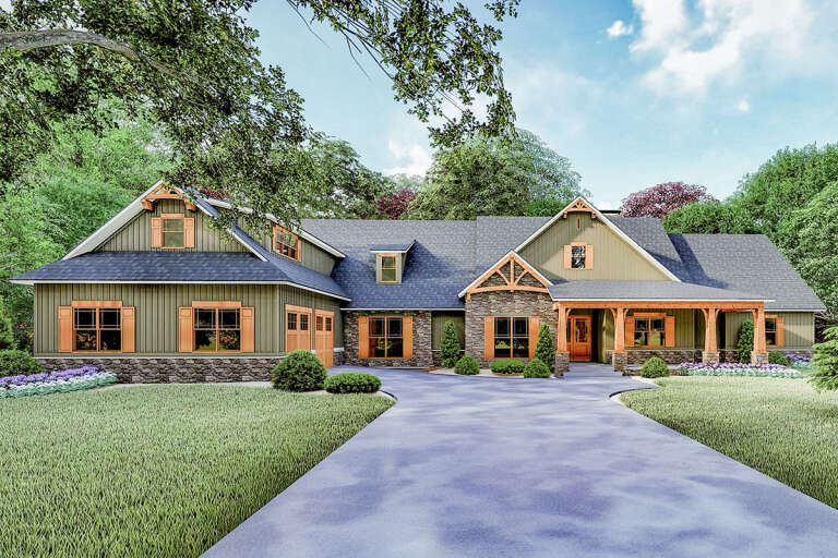 House Plan House Plan #23234 Front Elevation 
