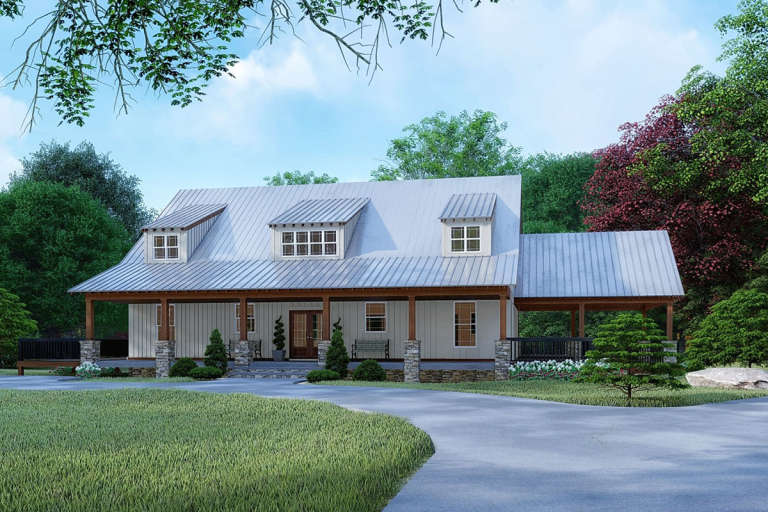 House Plan House Plan #23241 Front Elevation 