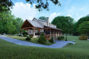 Modern Farmhouse House Plan #8318-00124 Elevation Photo