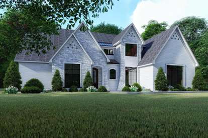 European House Plan #8318-00125 Elevation Photo