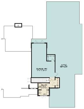 Bonus Room for House Plan #8318-00125