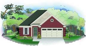 Traditional House Plan #053-00182 Elevation Photo
