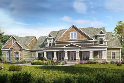 House Plan House Plan #23262 Front Elevation 