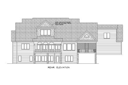 Farmhouse House Plan #6082-00169 Elevation Photo