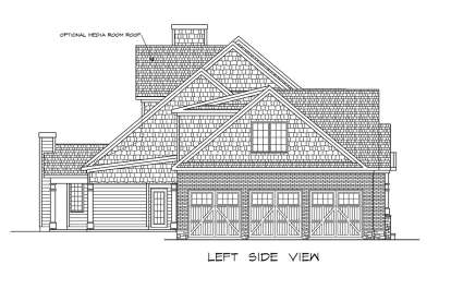 Farmhouse House Plan #6082-00170 Elevation Photo